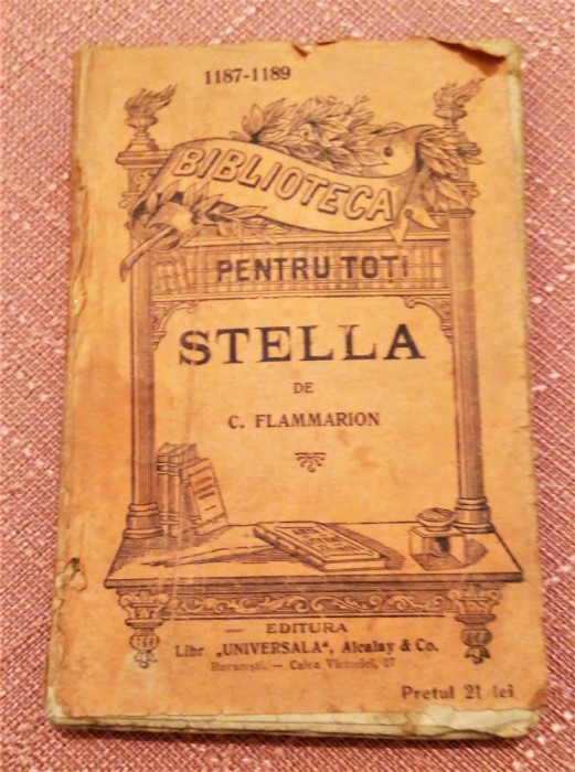 Stella. B.P.T. Nr. 1187-1189 Editura Alcalay, 1929 - C. Flammarion