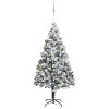 VidaXL Brad de Crăciun artificial Verde 180 cm PVC și Oțel și Plastic 3396961