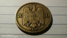 Romania 20 Lei 1930 KN foto