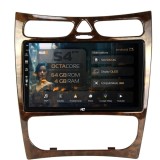 Navigatie Benz CLK (W209) (2002-2006) 4GB RAM Android 13 Octacore Slot Sim 4G DSP GPS Wi-FI Carplay Android Auto USB Bluetooth Waze Touchscreen 9 inch