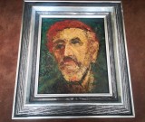 Tablou scoala romaneasca semnat Rudolf Schweitzer Cumpana - Autoportretului Theodor Pallady, Portrete, Ulei, Impresionism
