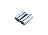 Ornament Toba Dubla Inox BMW Seria 3 E90 E91, Prindere Surub, ALM