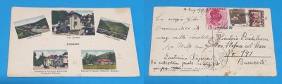 Carte Postala veche circulata anul 1937 COMARNIC - piesa deosebita foto