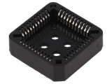 Soclu PLCC44 THT bronz-fosfor pentru circuite integrate