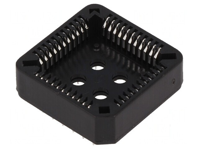 Soclu PLCC44 THT bronz-fosfor pentru circuite integrate