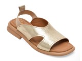 Cumpara ieftin Sandale GOLD DEER aurii, 22026, din piele naturala