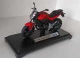 Macheta motocicleta Honda NC750S 2018 rosu - Welly 1/18