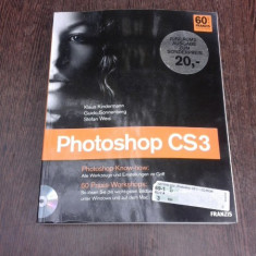 Photoshop CS3 - Klaus Kindermann, contine CD (text in limba germana)