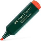 Textmarker orange superfluorescent, FABER CASTELL, Faber-Castell