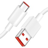 Cablu Date si Incarcare USB-A - USB-C Xiaomi, 60W, 1m, Alb 4501000021PG