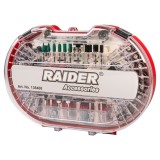 Raider 138408 - Set accesorii pentru mini polizor drept 276 bucati