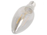 Lampă LED E14 4W Gri 2700K