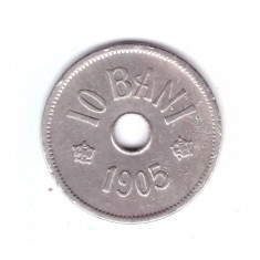 Moneda 10 bani 1905, stare buna, curata