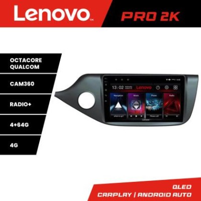 Navigatie Kia Ceed 2012-2018 Lenovo Kit-KI39 8 core QLED 2K 4+64 360 Android Waze USB Navigatie Internet Youtube Radio CarStore Technology foto