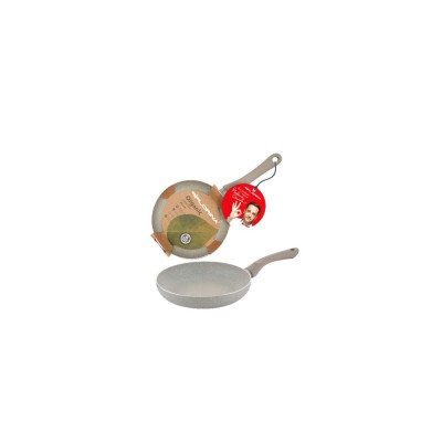 Tigaie din aluminiu cu invelis antiaderent, 20 cm, gri, Sandy Florina foto