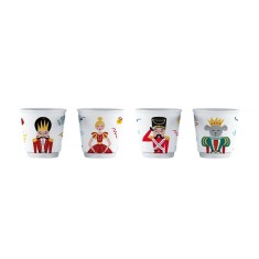 Set 4 pahare espresso Bialetti spargatorul de nuci