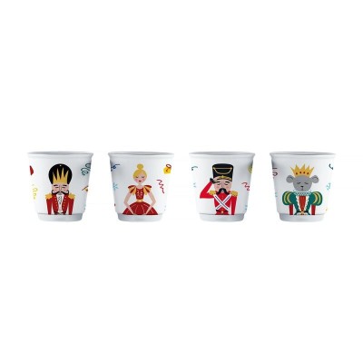 Set 4 pahare espresso Bialetti spargatorul de nuci foto