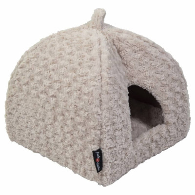 Jack and Vanilla Iglu pentru animale Softy XS rosette bej 40x40x40 cm GartenMobel Dekor foto