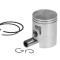 Piston + Segmenti Scuter Rieju SMX&nbsp;49cc - 50cc - 40.3mm - bolt 12mm