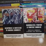 LOT DOUA CARTI ANUARUL INSTITUTULUI DE INVESTIGARE A CRIMELOR COMUNISMULUI : VOL. IX + VOL. X ( MARGINALITATI + NESUPUNERE ) , 2014 / 2015