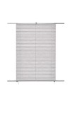Rulou plisat pentru fereastra Home creation, 90 x 130 cm, poliester, gri