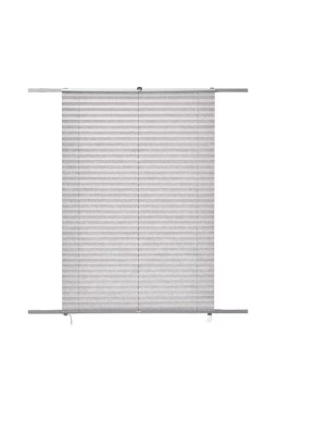 Rulou plisat pentru fereastra Home creation, 90 x 130 cm, poliester, gri foto