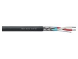 Cablu DMX 2x0,25mm&sup2; litat 110&Omega; negru 500m REDS MUSIC