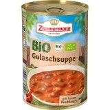 Supa Gulas Picanta Bio Zimmermann cu Carne de Vita, 400g