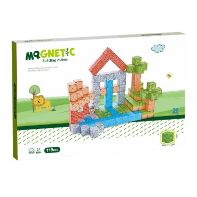 Cuburi magnetice - In natura 119 piese (2 cm) foto