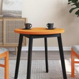 vidaXL Blat de masă rotund, maro ceruit, &Oslash;60x2,5 cm, lemn masiv de pin 847127