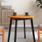 vidaXL Blat de masa rotund, maro ceruit, ?60x2,5 cm, lemn masiv de pin