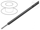 Cablu litat 16AWG PVC negru 600V 30m 100ft