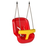 AIYAPLAY Leagăn pentru Copii de Interior și Exterior, Leagăn de Grădină pentru Bebeluși și Copii 9-36 Luni, Coardă Reglabilă și Centură de Siguranță |