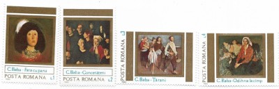 Romania (399) - Reproduceri de arta - Corneliu Baba, 1983 - serie neobliterata foto