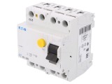 &Icirc;ntrerupător diferenţial 40A 30mA 4 Poli IP20