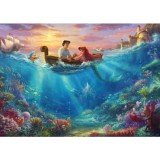 Puzzle 500 de piese - Disney - Arielle, cutie metalica | Schmidt
