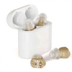 Aparat Auditiv Digital x2 NeoHGS, Sunet Clar, 40 Ore de Utilizare, Incarcare Rapida 1.5 Ore, Operare Simpla, Design Compact si Usor, Afisaj Nivel Bate