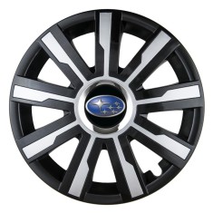 Set 4 Capace Roti Autohelix MSA&reg;, potrivite jantelor de R15, pentru Subaru, model mirage