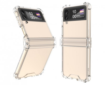 Husa pentru Samsung Galaxy Z Flip 3 transparenta - RESIGILAT foto