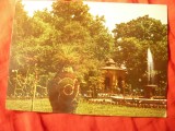 Ilustrata Buzias - Vedere din Parc circulat 1971
