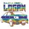 Sticker Auto , zDacia 6, , Autocolant Personalizat Rezistent