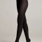 Ciorap Gros din Microfibră cu Efect 3D Triumf 220 Den - Nero, 6-2XL Standard