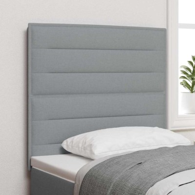 Tăblie Design Linii Gri deschis 90 cm Material textil foto