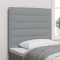 Tăblie Design Linii Gri deschis 90 cm Material textil