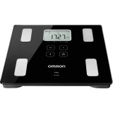 Cantar cu monitor compozitie corporala Omron Viva, app mobil, 30 masuratori, 4 utilizatori, Negru