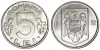 Romania 1992 - 5 lei UNC