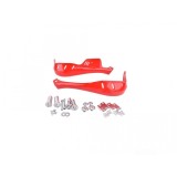 Set protectii maini enduro-culoare rosie