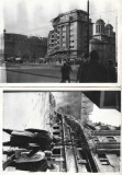 Lot 2 fotografii 18 x 24 cm cutremurul din 4 martie 1977 Bucuresti