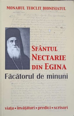 SFANTUL NECTARIE DIN EGINA FACATORUL DE MINUNI-TEOCLIT DIONISIATUL-192920 foto