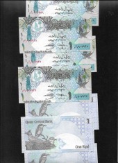 Qatar 1 riyal 2015 unc pret pe bucata